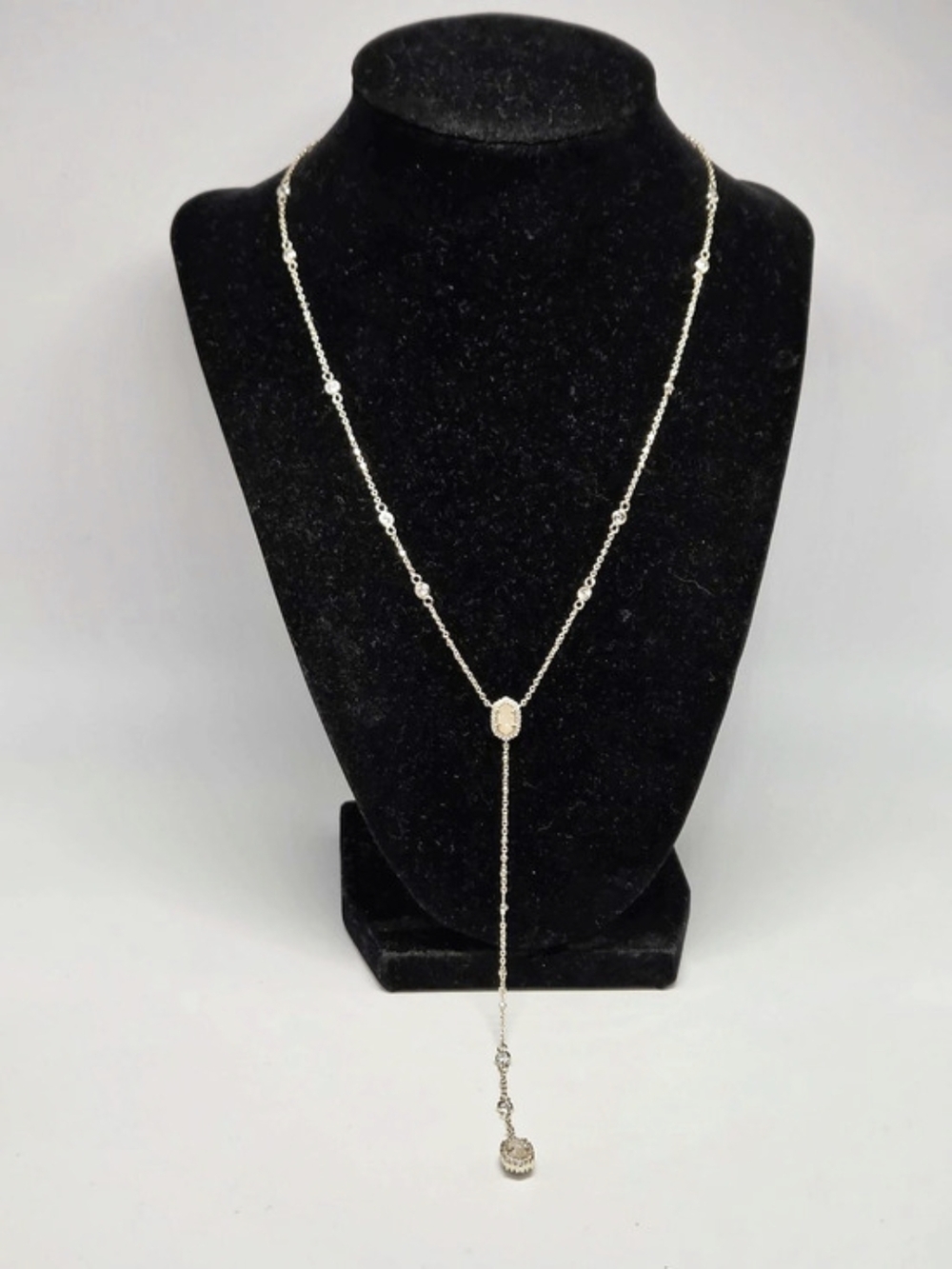Kendra Scott Gold Lariat Pendant Necklace Y Drop